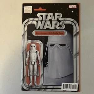 Star Wars #21 Stormtrooper Hoth Battle Gear Action Figure Variant Marvel Comic - Picture 1 of 2