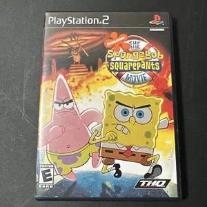 PS2 SpongeBob Schwammkopf Film Sony PlayStation 2 Black Label getestet mit Handbuch - Bild 1 von 6