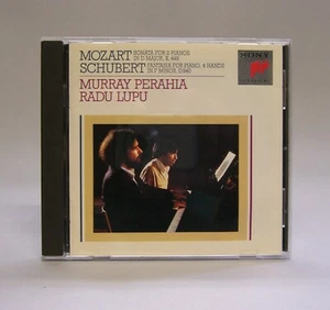 Mozart: Sonate ~ Schubert: Fantasie; Perahia, Lupu [CD] 1985 Sony MK39511 - Bild 1 von 3