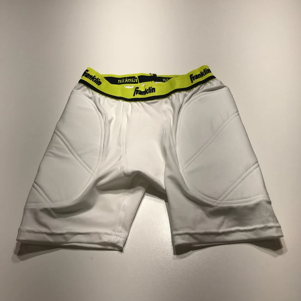 Pantalones Cortos de Compresión Franklin Sports Juvenil Pequeños Acolchados Capa Base Softbol Foto 1 de 4