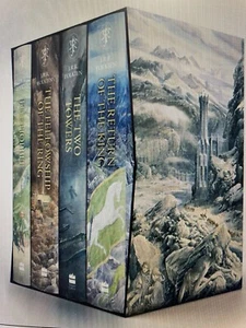 the hobbit & the lord of the rings boxed set: illustrated edition. Hardcover - Picture 1 of 1