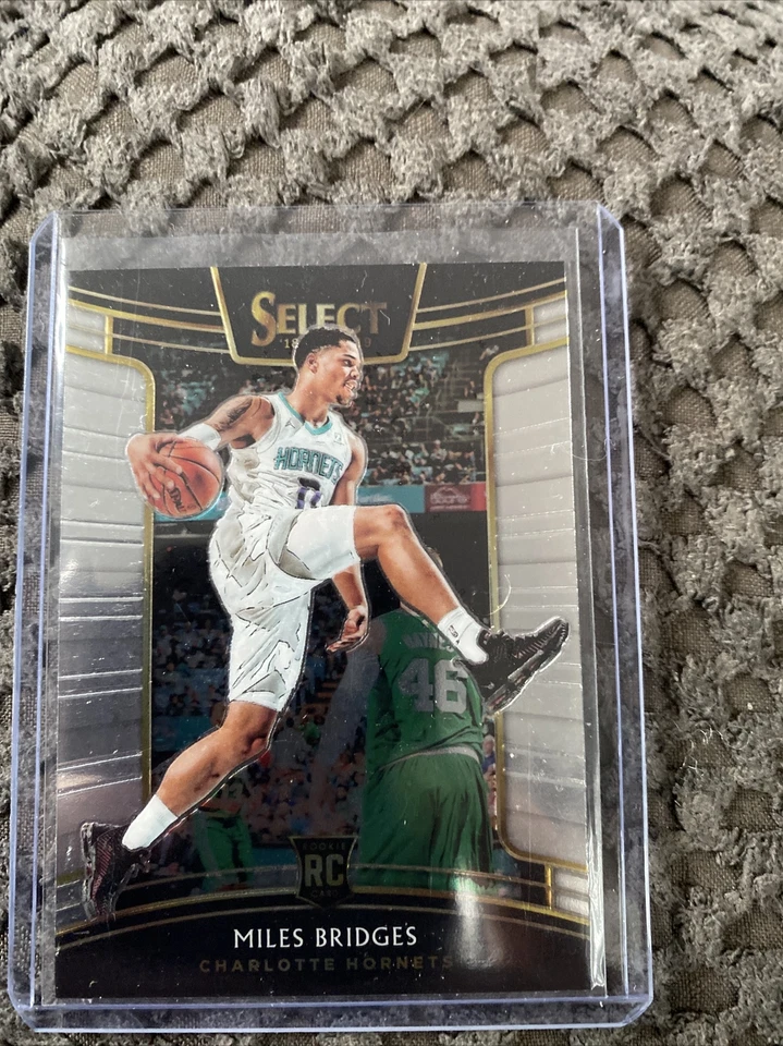 2018-19 Select MILES BRIDGES RC #17 Charlotte Hornets Rookie - Image 1 of 1