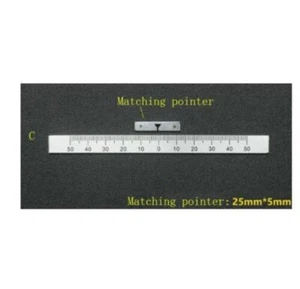 Milling Machine Part 50-50 Degree Angle Plate Scale Ruler With Pointer 2PCS - Picture 1 of 3