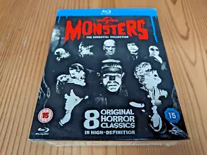 Universal Classic Monsters: The Essential Collection Blu-ray - 8 Disc UK Import - Picture 1 of 3