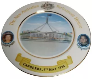 The New Australian Parliament House Commemorative Plate No 2198 - Foto 1 di 8