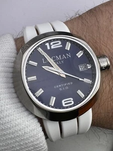 New Locman Change Ref. 425 Quartz Steel Men's 46MM Watch box and papers - Picture 1 of 13
