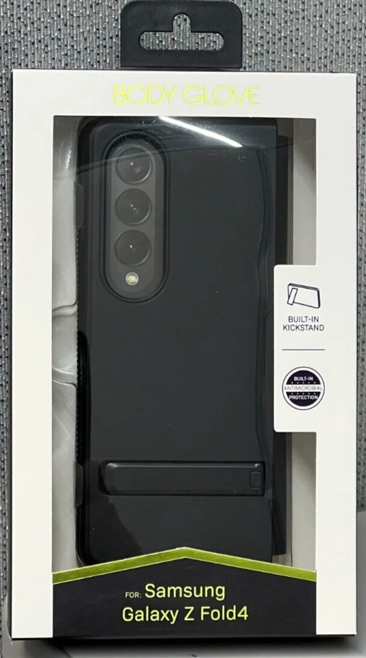Body Glove Kickstand Case for Samsung Galaxy Z Fold 4 - Black - Image 1 of 4