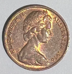 1 Cent 1976 - Elizabeth II Australia- KM#62 - Picture 1 of 2
