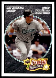 2008 Upper Deck Baseball Heroes BLACK Josh Willingham Florida Marlins #72 - Picture 1 of 2