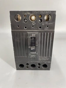 GE TQD32150 150A 3P 240V Circuit Breaker RECON - Picture 1 of 7