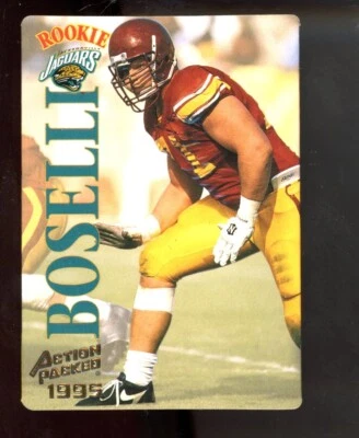 1995 Action Packed Quick Silver Tony Boselli #105 Rookie RC - Image 1 of 2