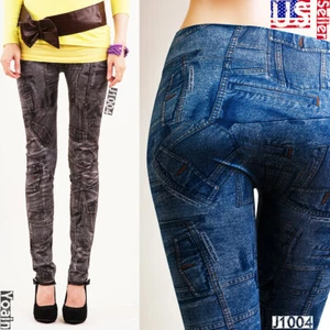 10pc Wholesale Bulk Women Junior's Denim Jeans Skinny Leggings Thin Pants - Picture 1 of 20