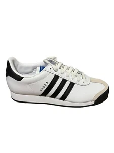 Adidas Samoa Lea White and Black Men Size 9.5 - Picture 1 of 7