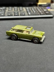 1969 HOTWHEELS REDLINE ORIGINAL CLASSIC NOMAD LIME WHITE INTERIOR 1 - Bild 1 von 7