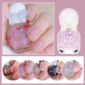 Nail Polish Eco-Friendly Easy Peel Off & Quick Dry Water Based Nail Polish 10ml - Picture 1 of 17