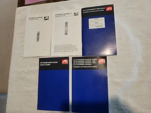 ATI All In Wonder Manuals Lot of 5 Manuals - Picture 1 of 2