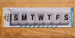 New JUMBO PILL BOX 7 Day Large Weekly Pill, Medicine, Vitamin Organizer Case Box - Picture 1 of 6