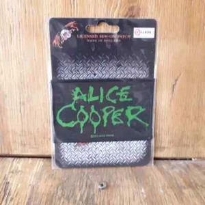COLLECTORS-ITEM Alice Cooper Aufnäher mit Alice Cooper Logo STILL SEALED - Picture 1 of 1