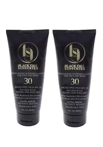 2 Pack Black Girl Sunscreen Lotion Face & Body, SPF 30, 2 fl oz each 04/2027 New - Picture 1 of 1