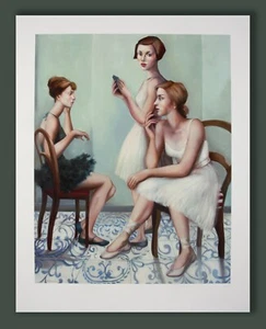 Rachel DEACON numbered '1' of just 50 made LTD ED fine art print Dancers SIGNED - Picture 1 of 11