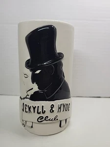 Taza de cerámica Jekyll and Hyde Club descontinuada rara Nueva York Nueva York 7" - Imagen 1 de 5