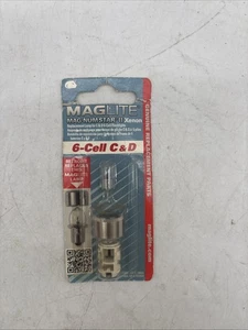 Mag-Lite Mag-num Star Krypton Birne für 6 Zellen C+D Alkaline Batterie LMSA601 *NEU - Bild 1 von 4