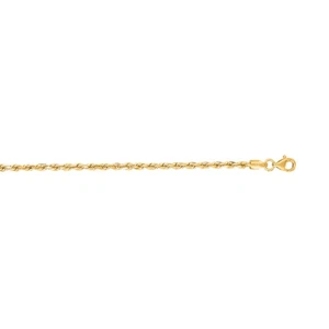 Königsseilkette 14 Karat Gold 2,5 mm Diamantschliff - Bild 1 von 1