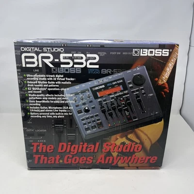 Boss BR-532 Digital Studio Compact 4-Track Recorder New In Box - Image 1 of 4