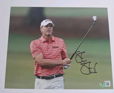 Steve Stricker autografiado firmado 8x10 Beckett certificado de autenticidad BAS #BC36762 Foto 1 de 2
