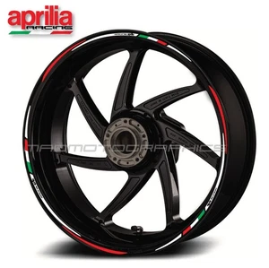 Wheel decals stickers rim stripes for aprilia racing rsv4 rs660 tuono v4 - Bild 1 von 2