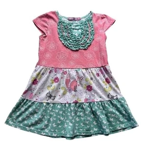 Jelly The Pug Magical Woodland Chloe Dress Size 4 Years - Picture 1 of 7