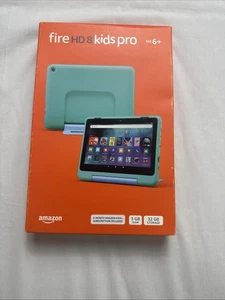 Amazon Fire HD 8 Kids Pro 12th Gen 32GB Wi-Fi, 8" Tablet - Teal - Picture 1 of 5