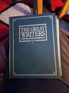 "The Great Writers" Vol 1, Marshall Cavendish Fortnightly Magazines, VGC Next DD - Picture 1 of 11