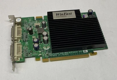 256MB WinFast GeForce PX7600GS TD  Dual DVI / VIVO GDDR2 PCI-e Graphics Card - Image 1 of 4