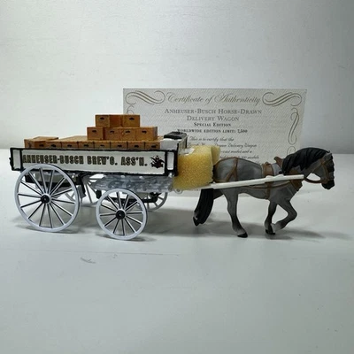 Matchbox Models of Yesteryear YYM36791 Anheuser-Busch Horse Wagon – NIB COA - Image 1 of 4