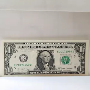 $1 Birthday Note Trailing 1960 One Dollar Banknote June 19 2017 - Picture 1 of 1