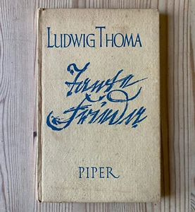 Ludwig Thoma: TANTE FRIEDA Neue Lausbubengeschichten (1948) Gebundene Ausgabe - Bild 1 von 2