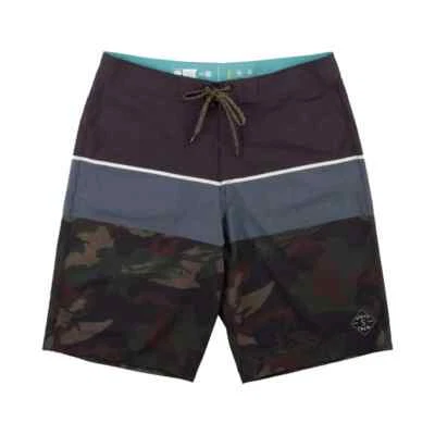 Salty Crew "Stacked" Boardshort (Camo) Swim Wear Trunks Shorts - Image 1 of 2