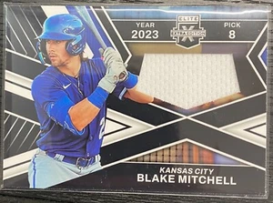 2023 Panini Elite Extra Edition #FR-BML Blake Mitchell First Round Materials - Picture 1 of 2