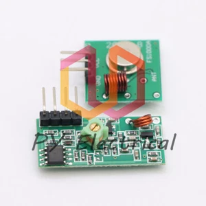 1PCS New 433 Mhz DC 5V RF Transmitter & Receiver Module for Arduino Raspberry - Picture 1 of 1