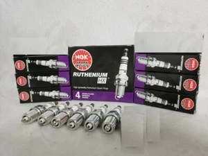 Set of 6 NGK RUTHENIUM HX Spark Plugs LTR6BHX 90495 - Picture 1 of 2