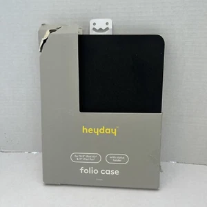 Heyday Folio Case Apple 10.9" iPad Air/11" iPad Pro Black Saffiano See Pics New - Picture 1 of 3
