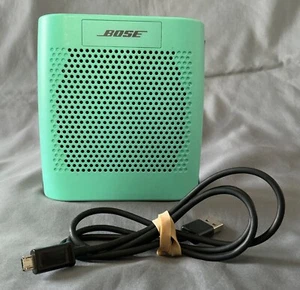 Bose SoundLink Color Bluetooth Speaker Celeste Green 415859 EXC Free Shipping - Picture 1 of 6