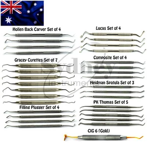 Dental Filling Instruments Amalgam Flat Plastic Filling Mixing Dentistry Scalers - Picture 1 of 9