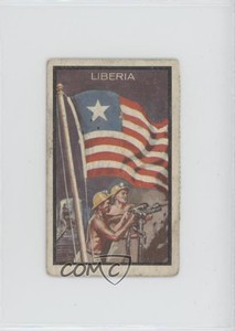 1963 Topps Midgee Flags Liberia #51 0ad