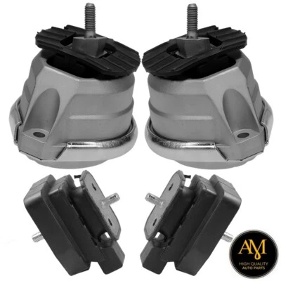 Hydraulic Engine Mounts & Trans. Mounts 4PCS For BMW 535i xDrive 10-09 L6-3.0L - Image 1 of 4
