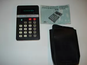 Sperry Remington 819 Vintage Calculator 8 Digits Green Led Display - Picture 1 of 7