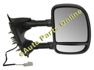 SIDE VIEW MIRROR 99-01 FORD F250/F350 PWR TELESCOPIC RH - Picture 1 of 1