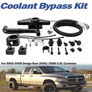 Coolant Bypass Kit For 2003 2004 2005 Dodge Ram 2500/3500 5.9L Cummins Diesel