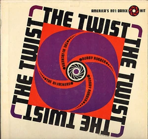 ROBBY ROBBER & THE HI-JACKERS "THE TWIST" DOO WOP TWIST LP 1962 PREMIER 156 - Picture 1 of 2